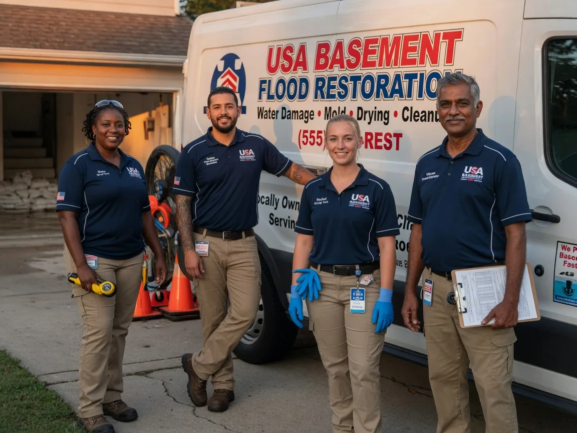 Basement Flood Cleanup company in Richton, MS