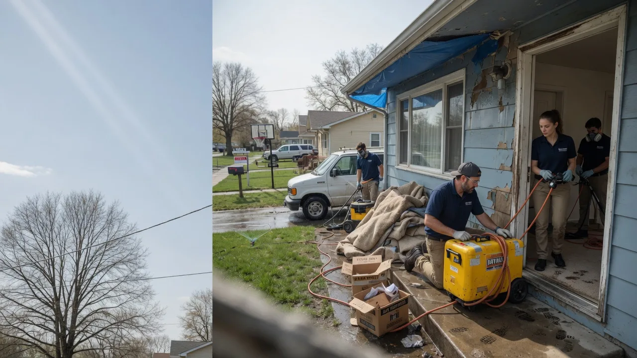 Basement Flood Cleanup in Richton, MS near me
